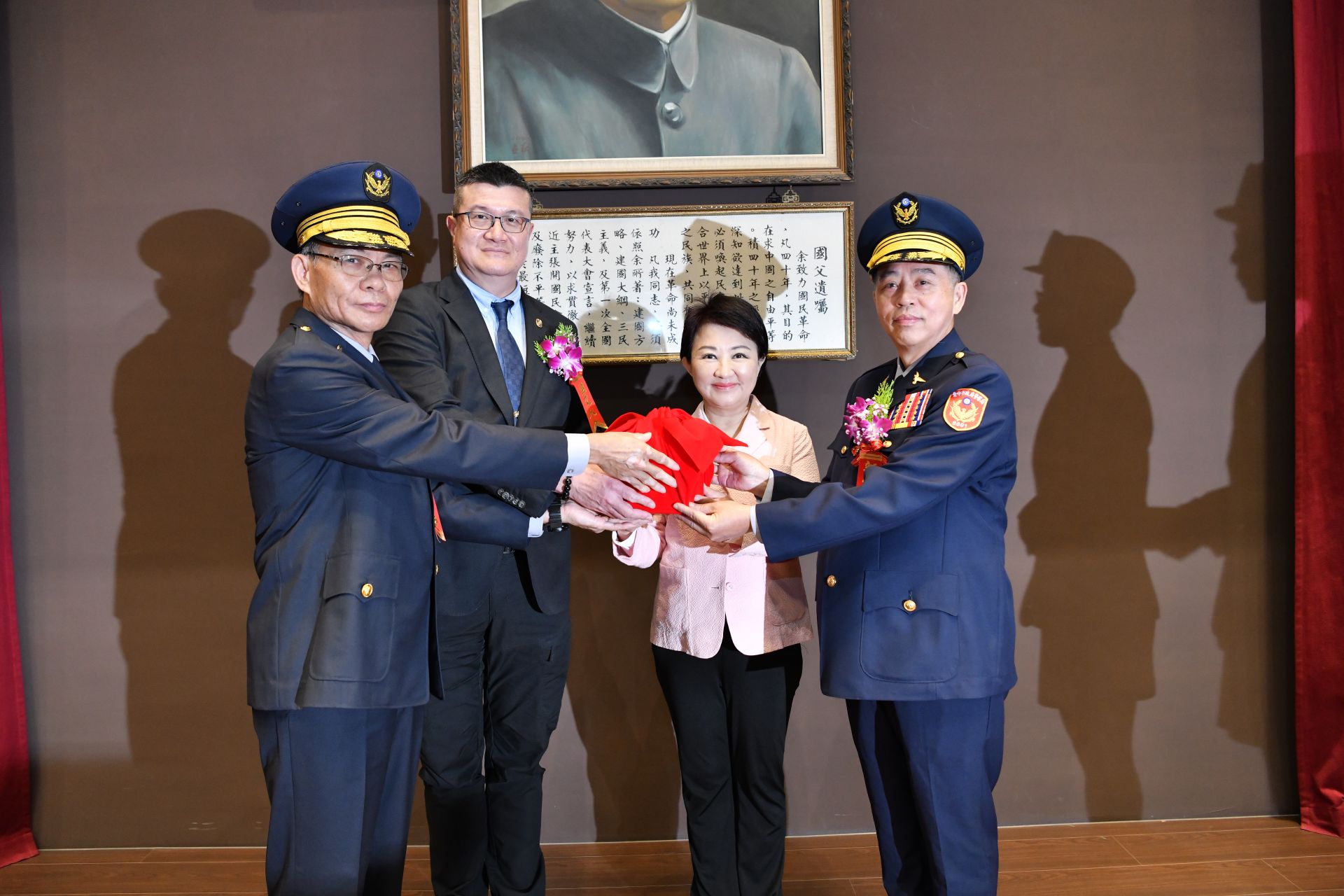 臺中市警局高層人事大調整　李文章升任副署長、吳敬田接掌警局