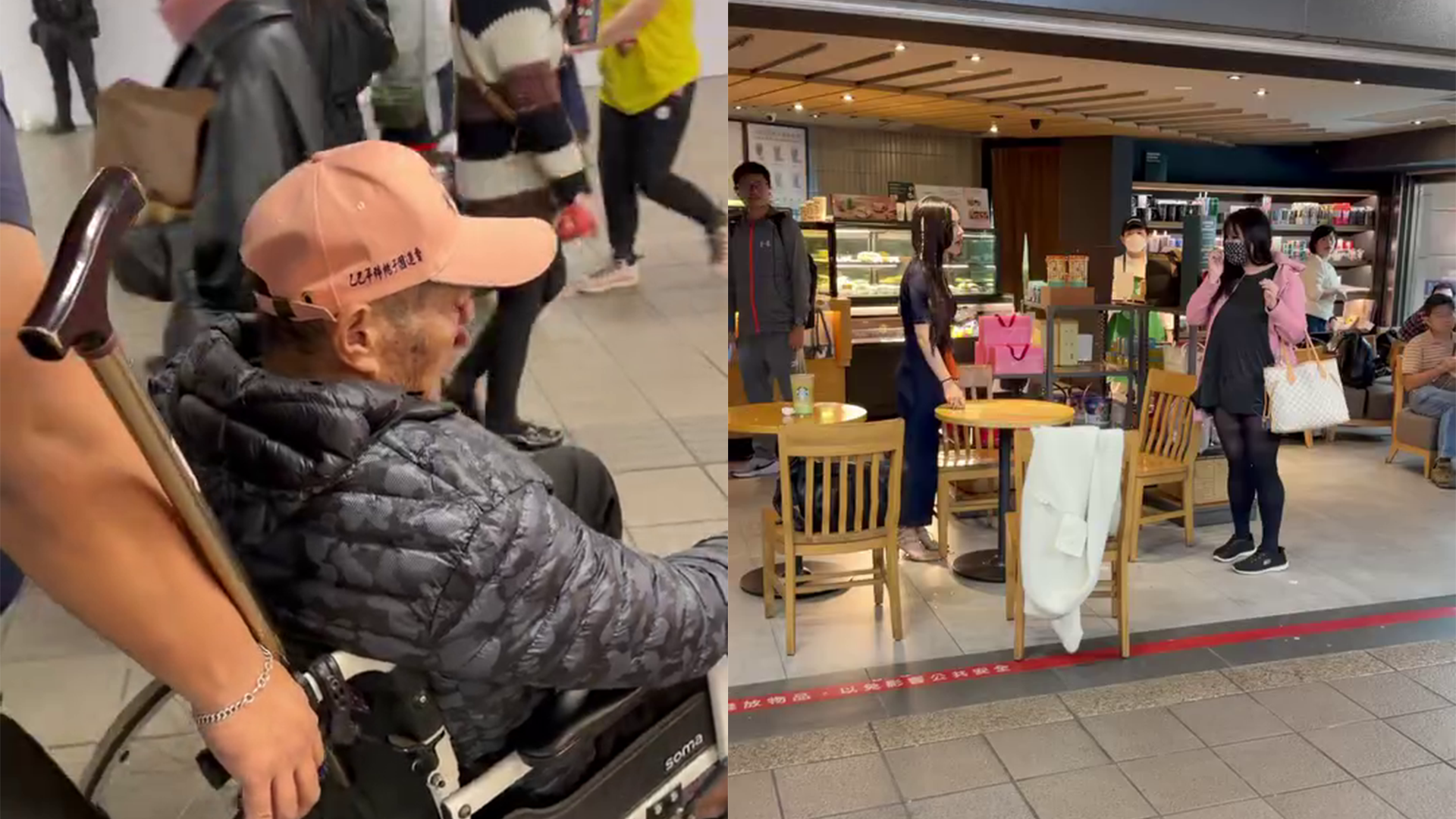 ▲樂翔家老闆剛好帶家人經過也受到波及(圖/IG/lexiang2020 授權提供)