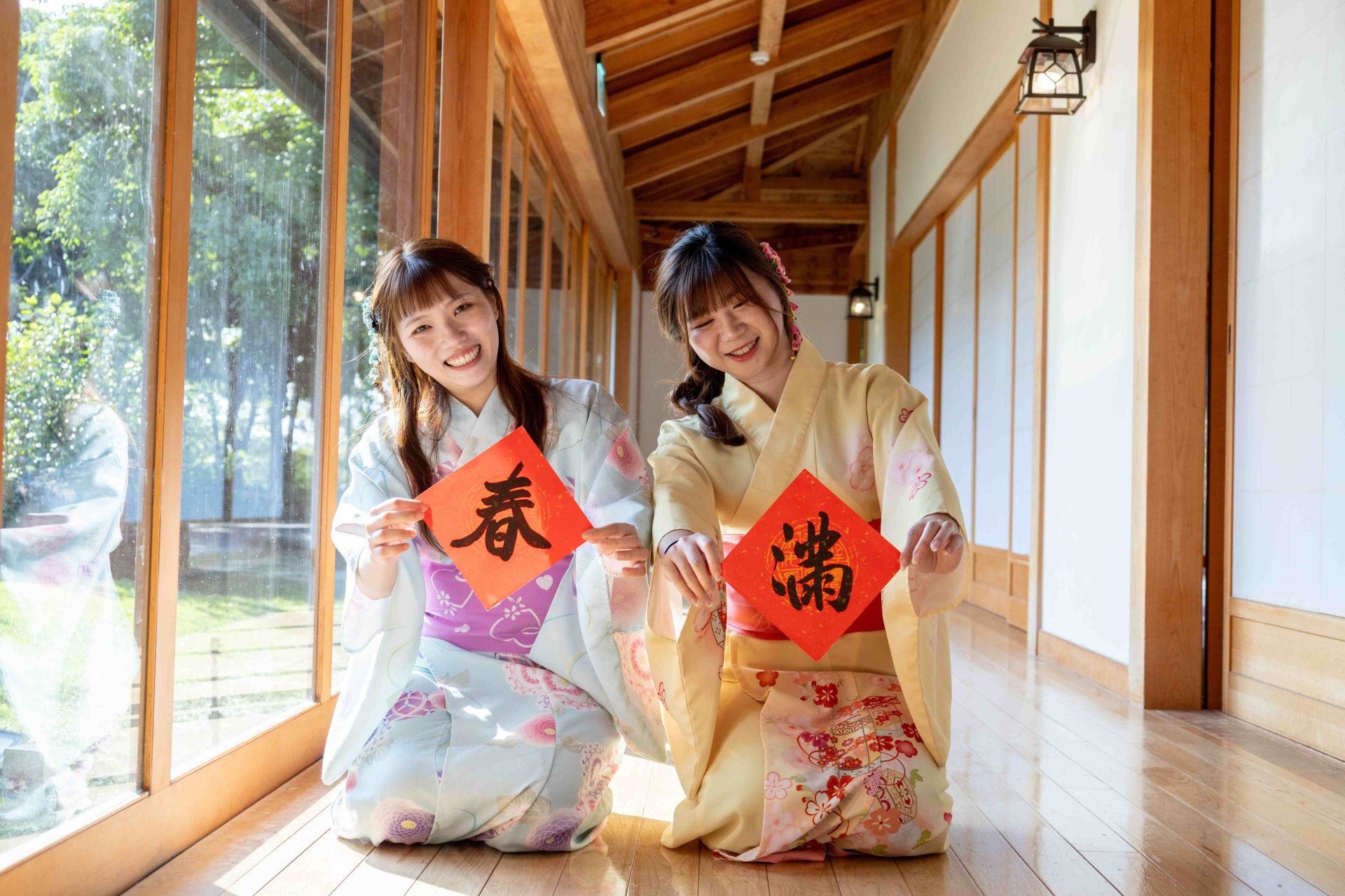 宜蘭綠舞新春年街熱鬧登場。（圖／綠舞國際觀光飯店提供）