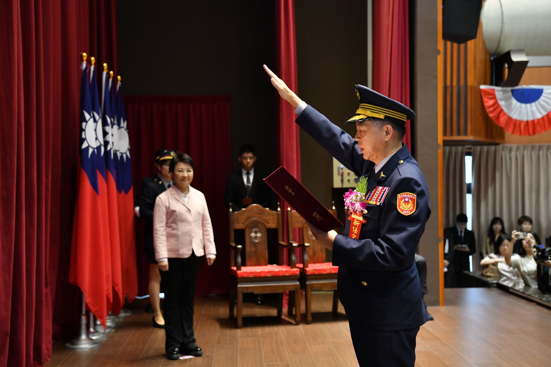臺中市警局高層人事大調整　李文章升任副署長、吳敬田接掌警局