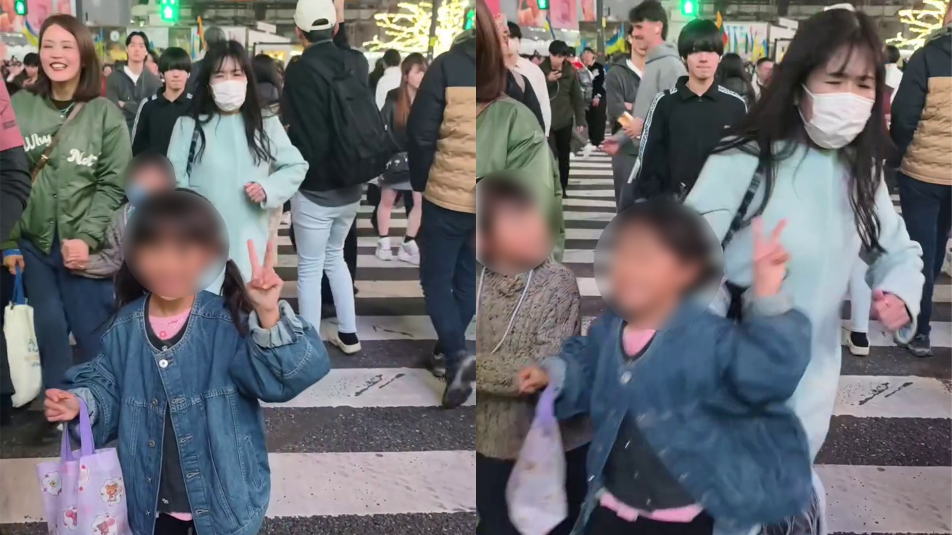 ▲東京「撞人族」盯上台灣女童！日本婦惡意猛撞害童摔倒…日網也怒（圖／翻攝自 @peipeilin527）