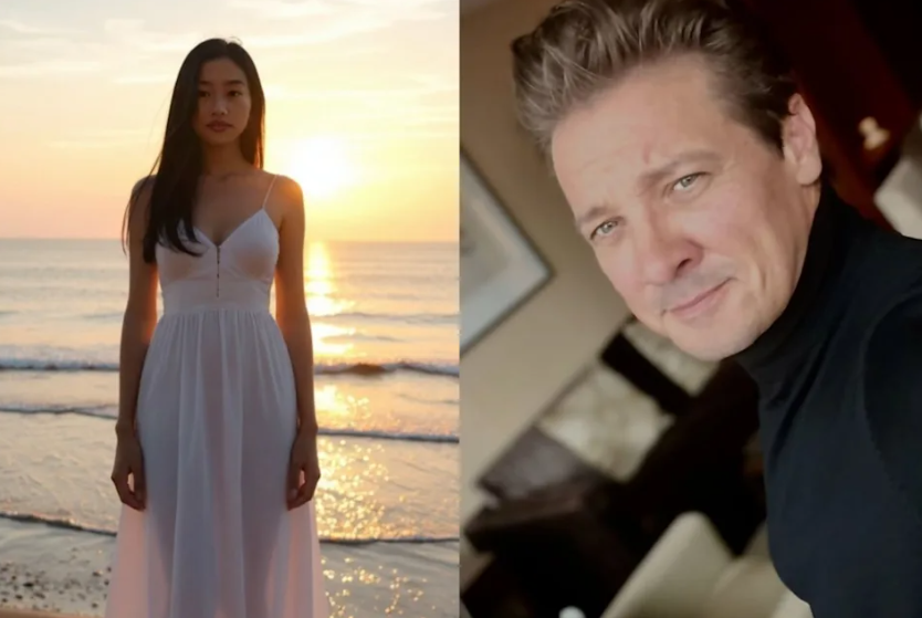 好萊塢男星「鷹眼」傑瑞米雷納（Jeremy Renner）遭中國女導演周依指控性騷擾。（圖／翻攝傑瑞米雷納、周依IG）