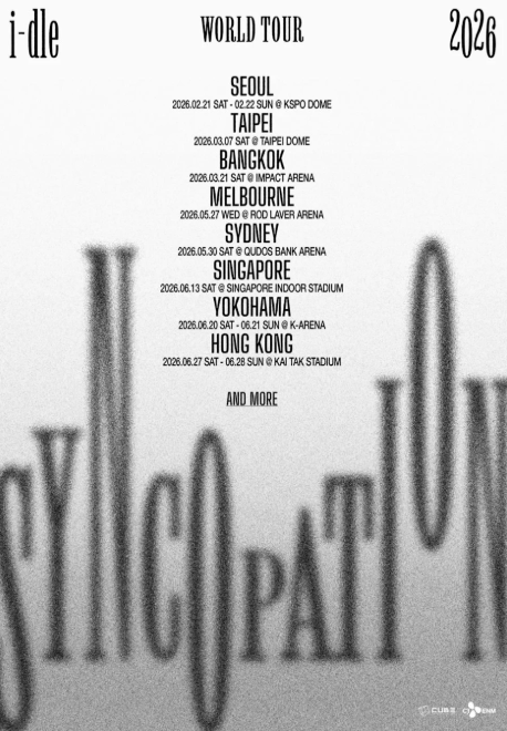 I-DLE將於明年3月7日登上台北大巨蛋開唱。（圖／翻攝I-DLE IG）