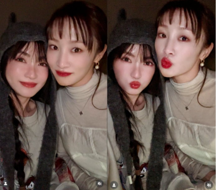 謝金燕最近飛去首爾看妮可,展現兩人好交情。(圖/翻攝謝金燕IG)