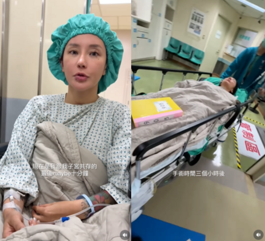 梁云菲自曝已切除子宮。（圖／翻攝梁云菲IG）