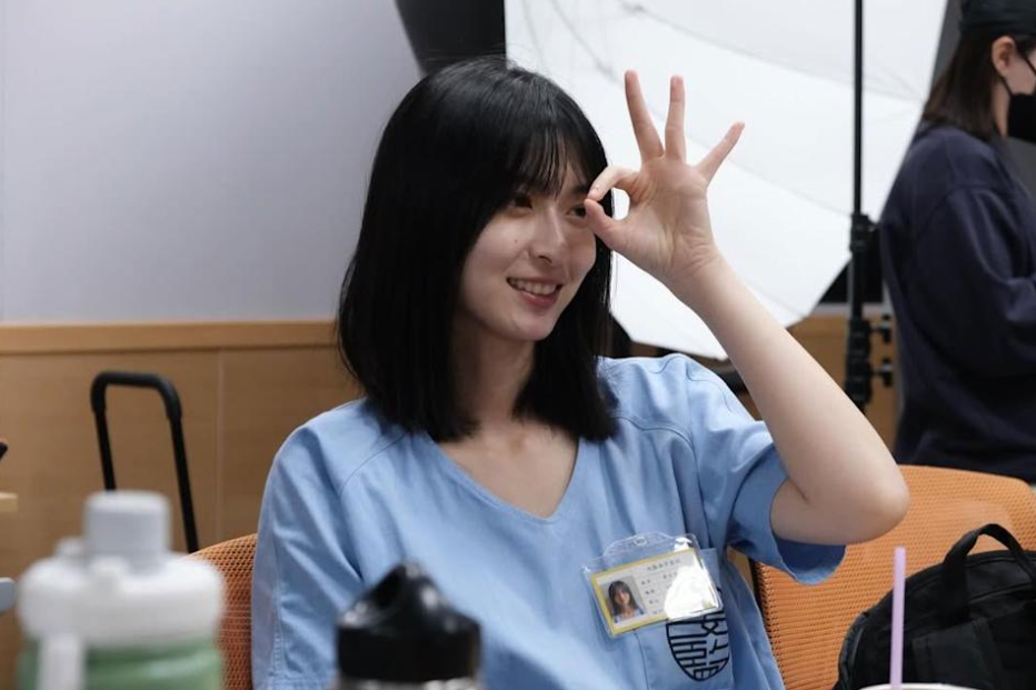 《陽光女子合唱團》「隱藏版正妹」，是演員晨亦甯。（圖／翻攝317centuryI G）