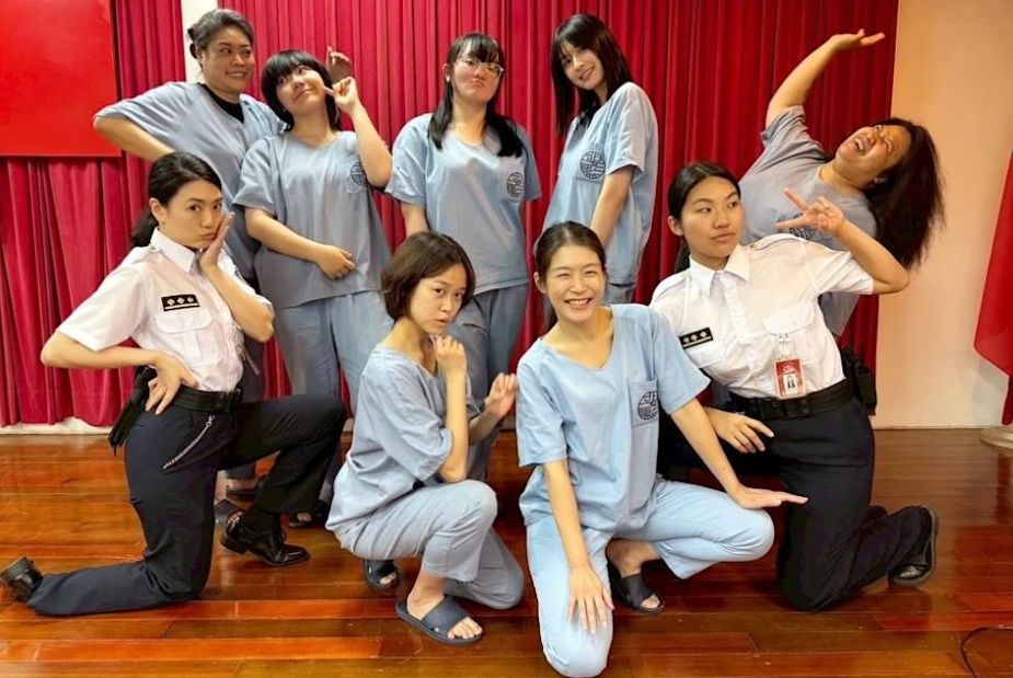 《陽光女子合唱團》「隱藏版正妹」，是演員晨亦甯。（圖／翻攝317centuryI G）