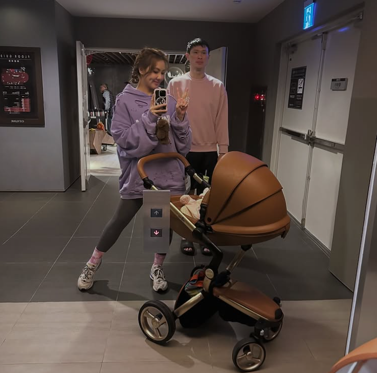 劉雨柔遭爆出婚姻亮紅燈。(圖/翻攝劉雨柔IG)