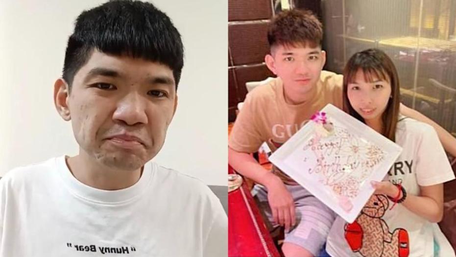 晚安小雞出示身分證表示配偶欄是空白的,返台就與妻子辦離婚。(圖/翻攝晚安小雞臉書)