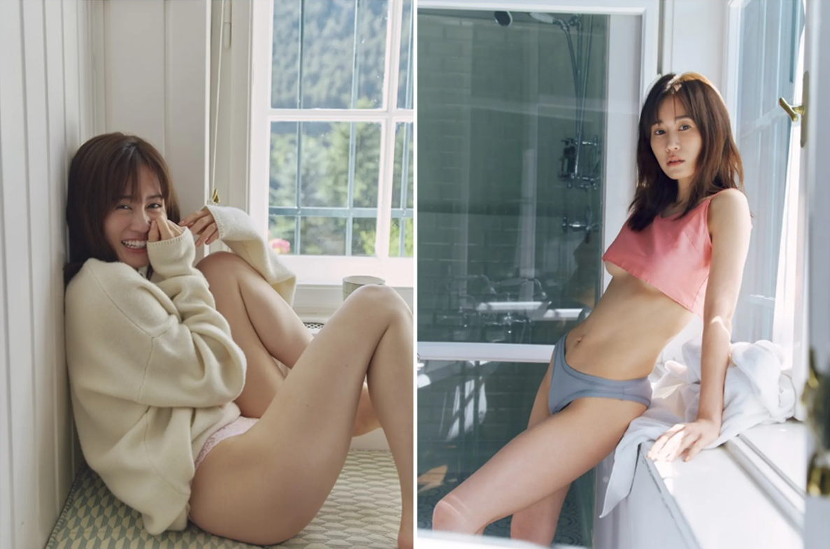 前田敦子推出大尺度寫真,卻引發部分批評。(圖/翻攝X)