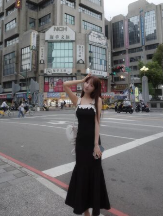 三上悠亞在台中遊玩。(圖/翻攝三上悠亞IG)