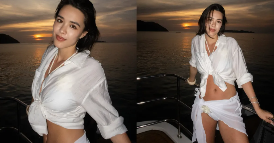 鍾麗緹大女兒張敏鈞（Yasmine）曬出比基尼辣照。（圖／翻攝張敏鈞IG）