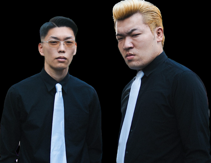 藝人組合「共犯者」的成員洋平（右）10日猝逝。（圖／翻攝松竹藝能官網）