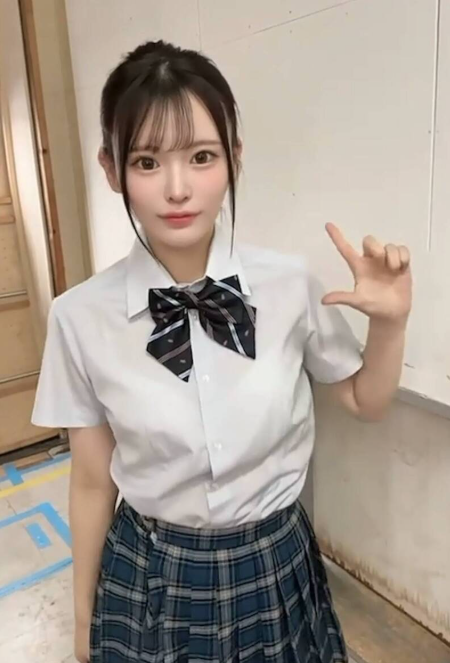 擁有E罩杯的偶像練習生白石透羽，將以AV女優出道。（圖／翻攝X）