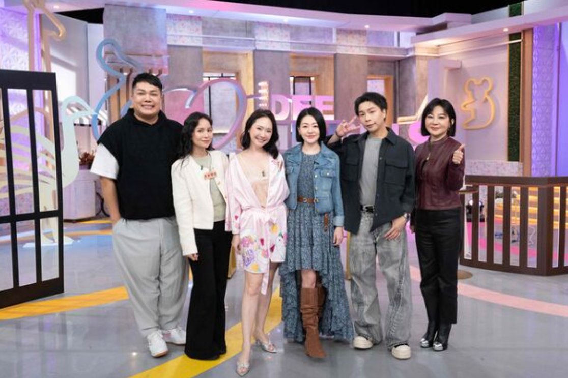 小S力挺王俐人,不用因為激凸大驚小怪。(圖/東森綜合台提供)