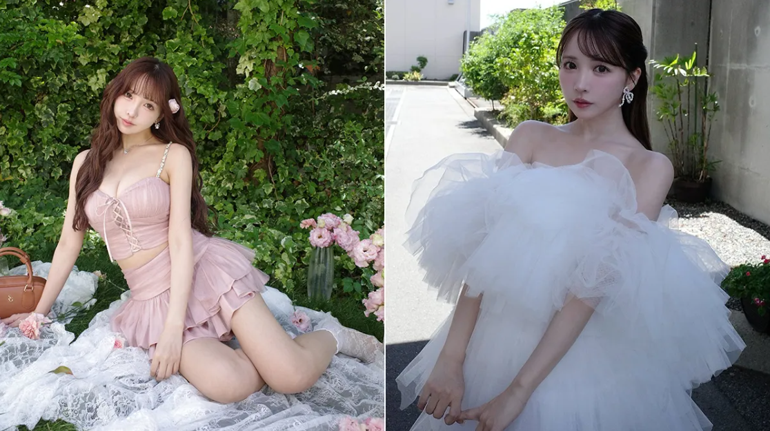 三上悠亞的婚紗照曾引發人妻抗議。(圖/翻攝三上悠亞IG)