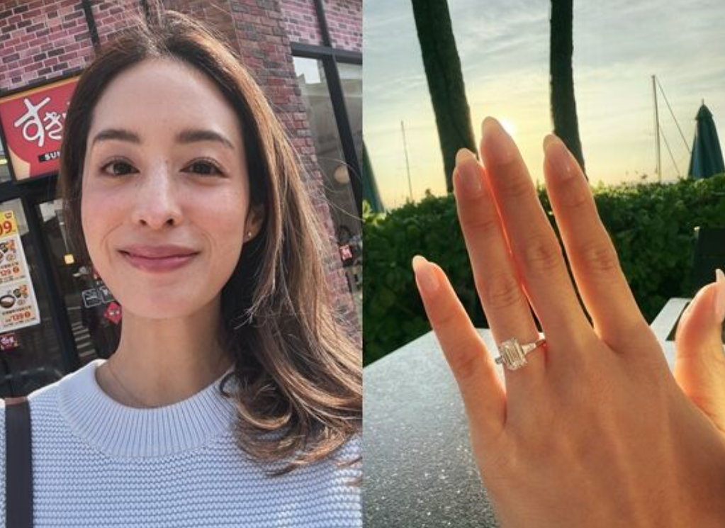 莫允雯宣布結婚。(圖/翻攝莫允雯臉書)