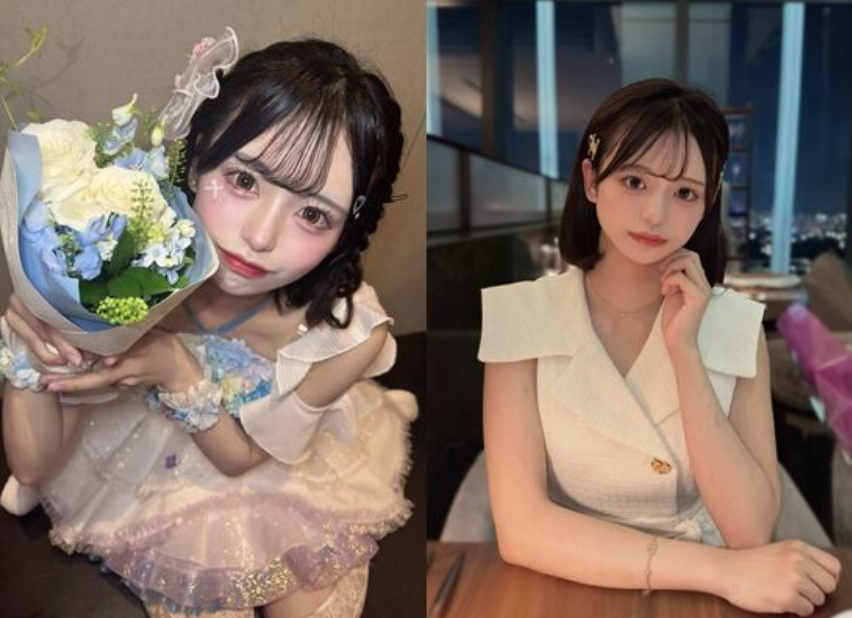 中野世良以偶像出道,被爆出曾在風俗店當制服妹。(圖/翻攝中野世良X)