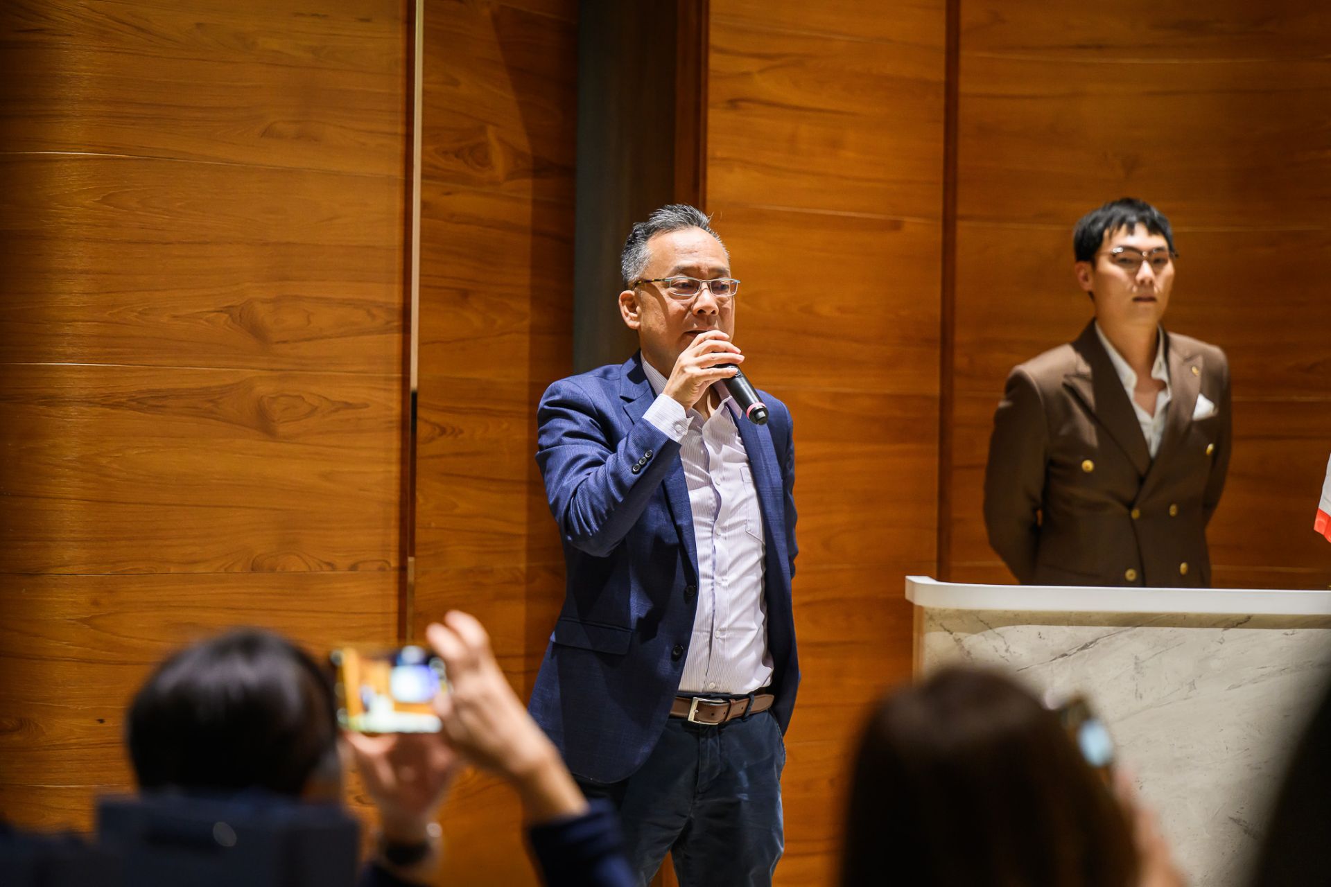 臺中不動產代銷經紀商業同業公會理事長林聖力，聚焦產業升級與跨境布局。