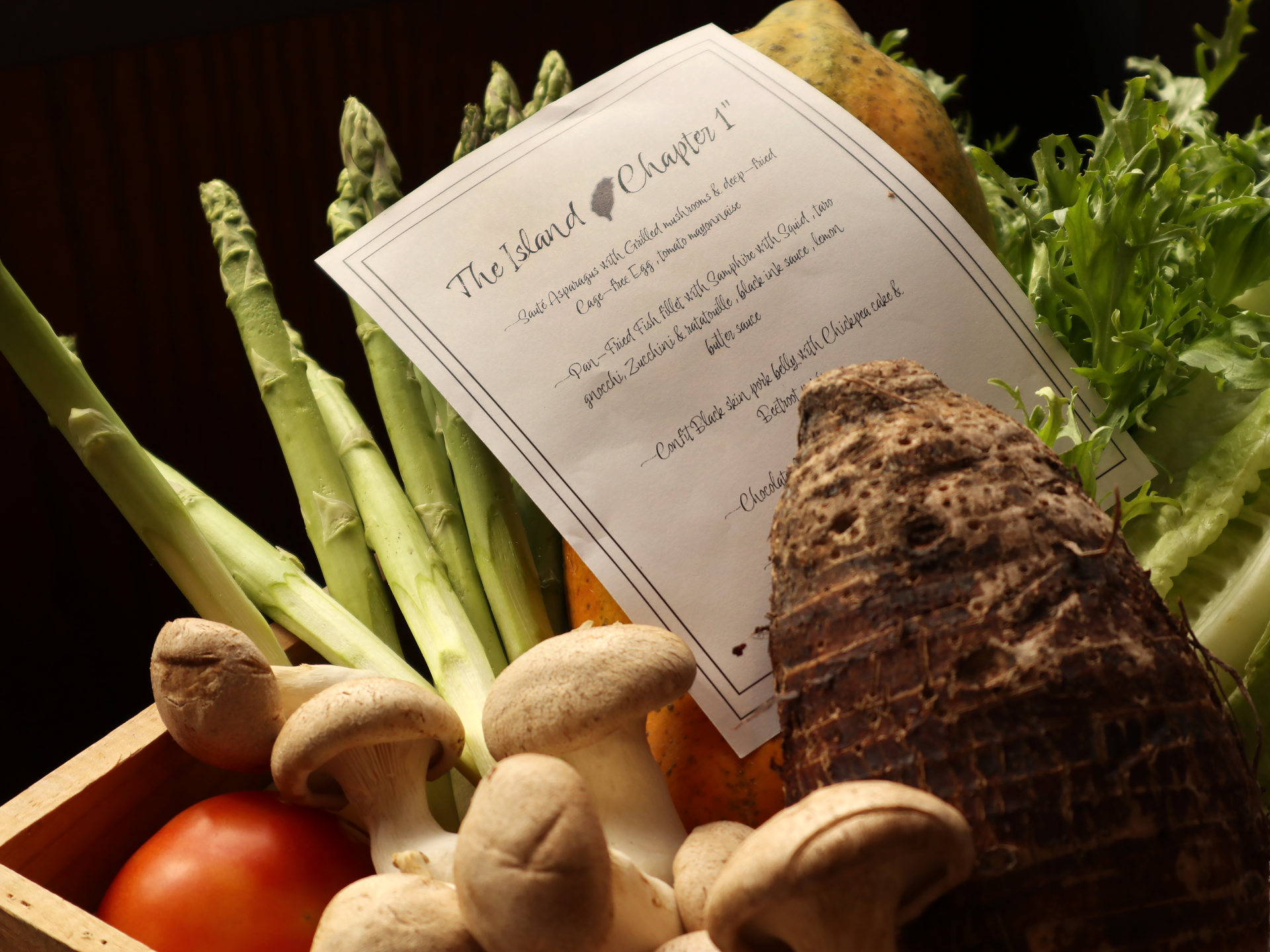 萬豪萬楓酒店推出「島嶼」主題限定菜單。(圖/萬豪萬楓酒店提供)