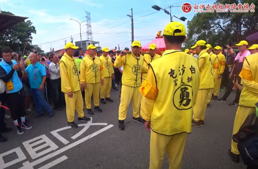 圖／取自白沙屯媽祖網路電視台