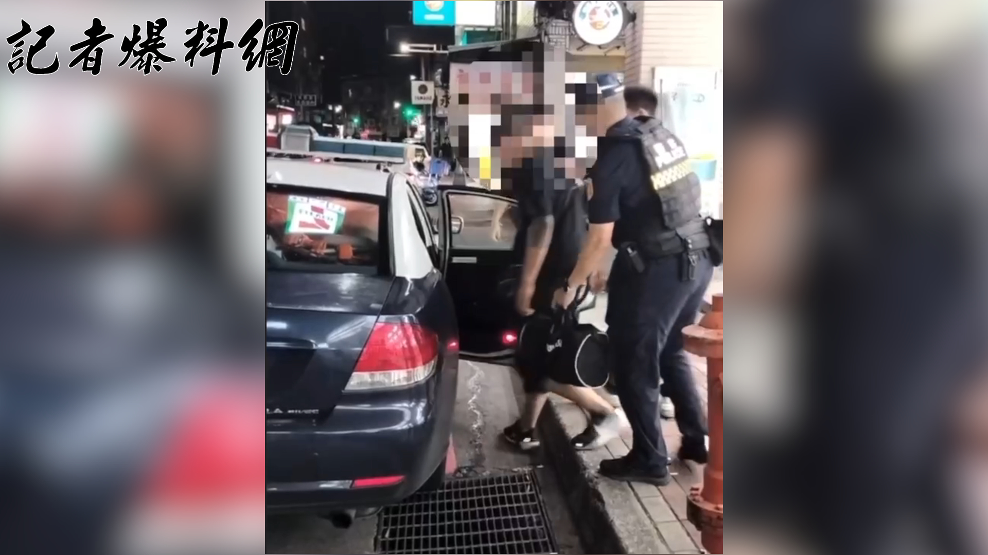 ▲警方獲悉後火速成立專案小組，僅用2小時即將2名涉案男子查緝到案，訊後依恐嚇危害安全罪嫌移送士林地檢署偵辦。（翻攝畫面）