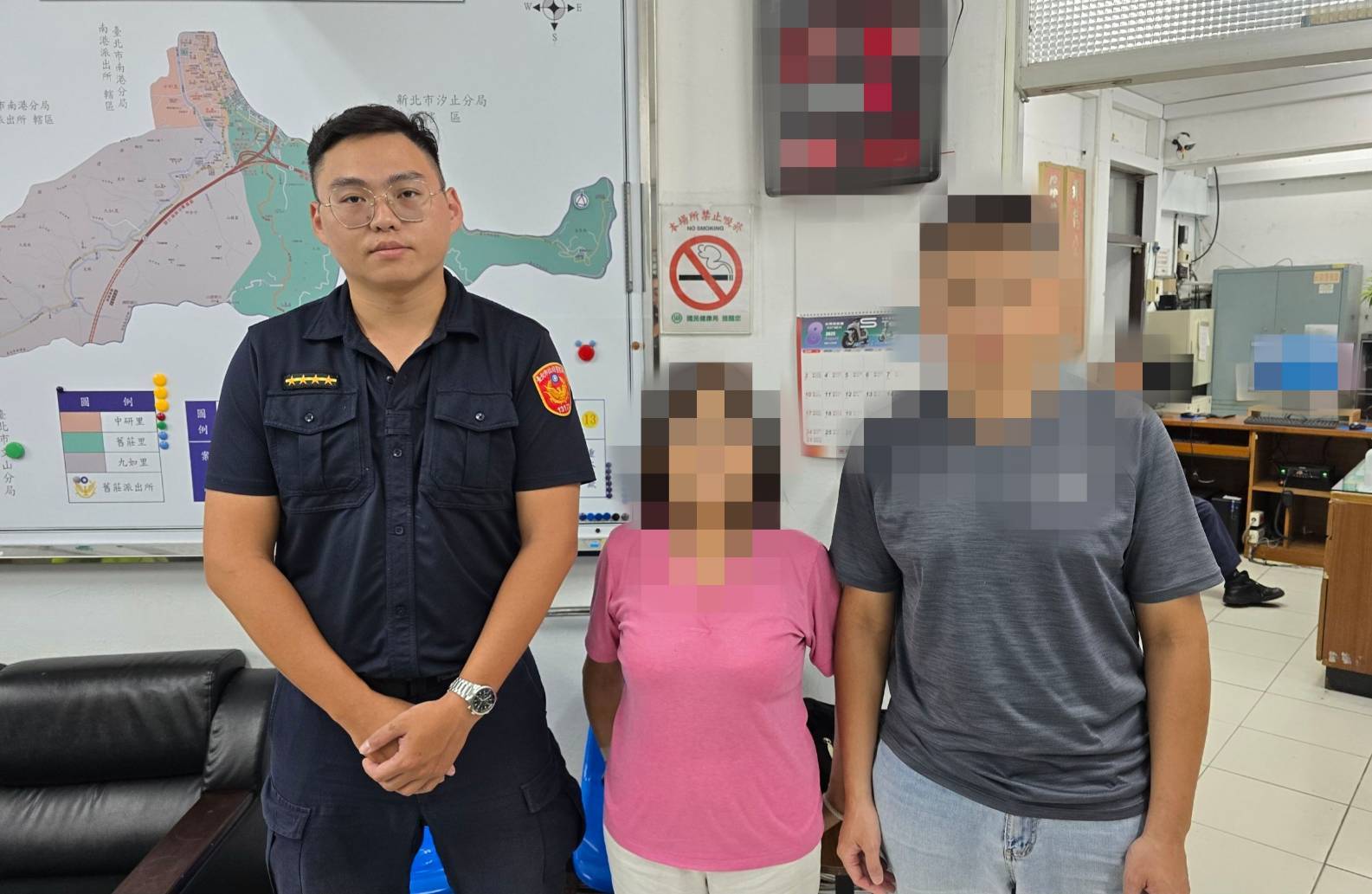 員警苦口婆心勸說，王婦終於恍然大悟，放棄投資念頭，保住僅餘的161辛苦錢，並在兒子陪同下前往派出所報案。