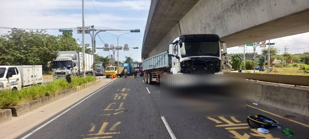 桃園市蘆竹區南青路、宏林街口，昨（11）日上午10時許發生1起死亡車禍。