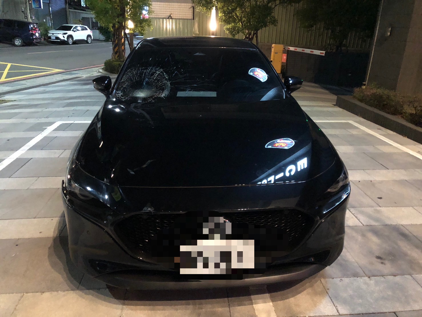林姓男子駕駛的自小客車。