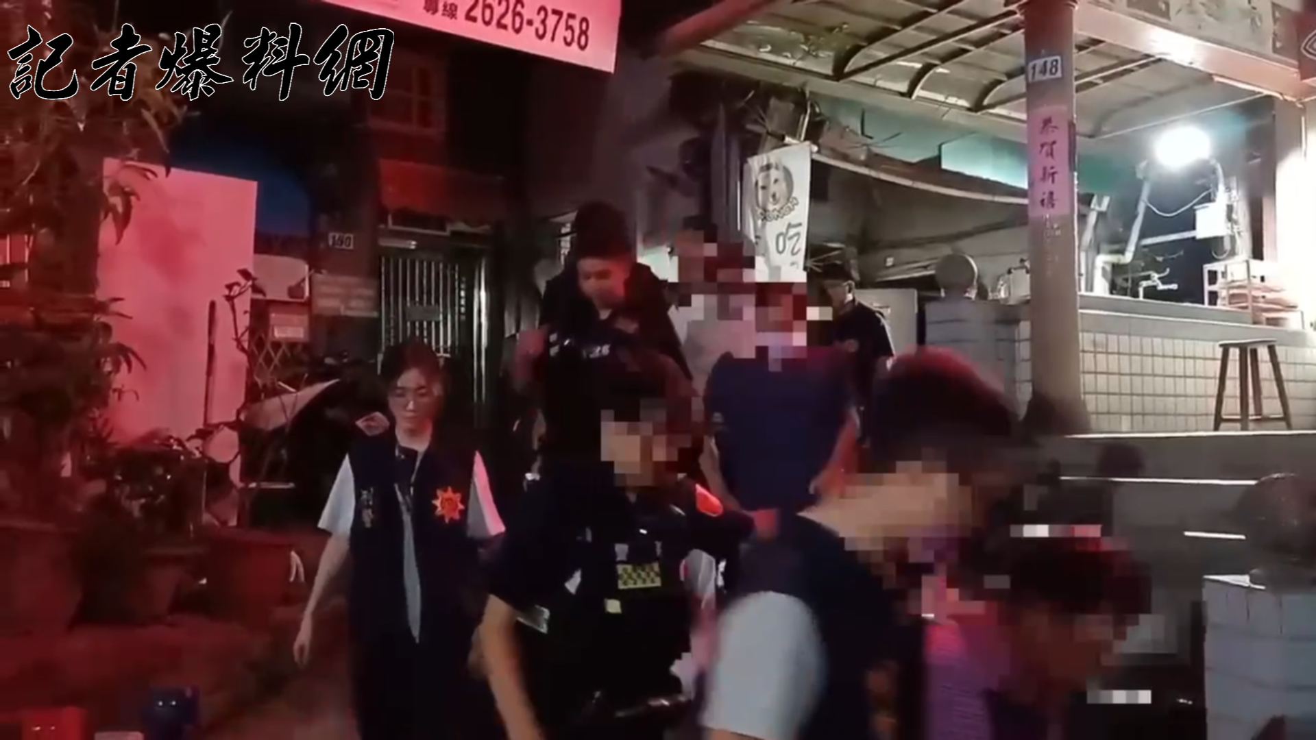 專案小組持搜索票破門攻堅，一舉查獲負責人、員工及賭客共8人。