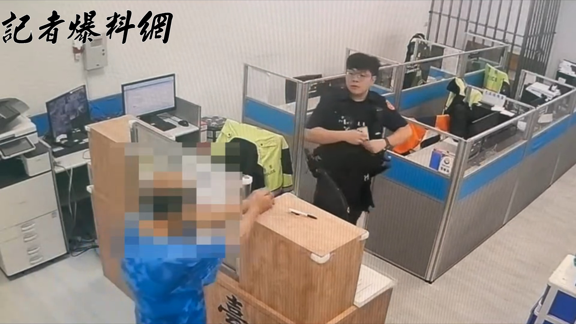 李男走進派出所，即向值班員警表示自己「殺了老婆」。