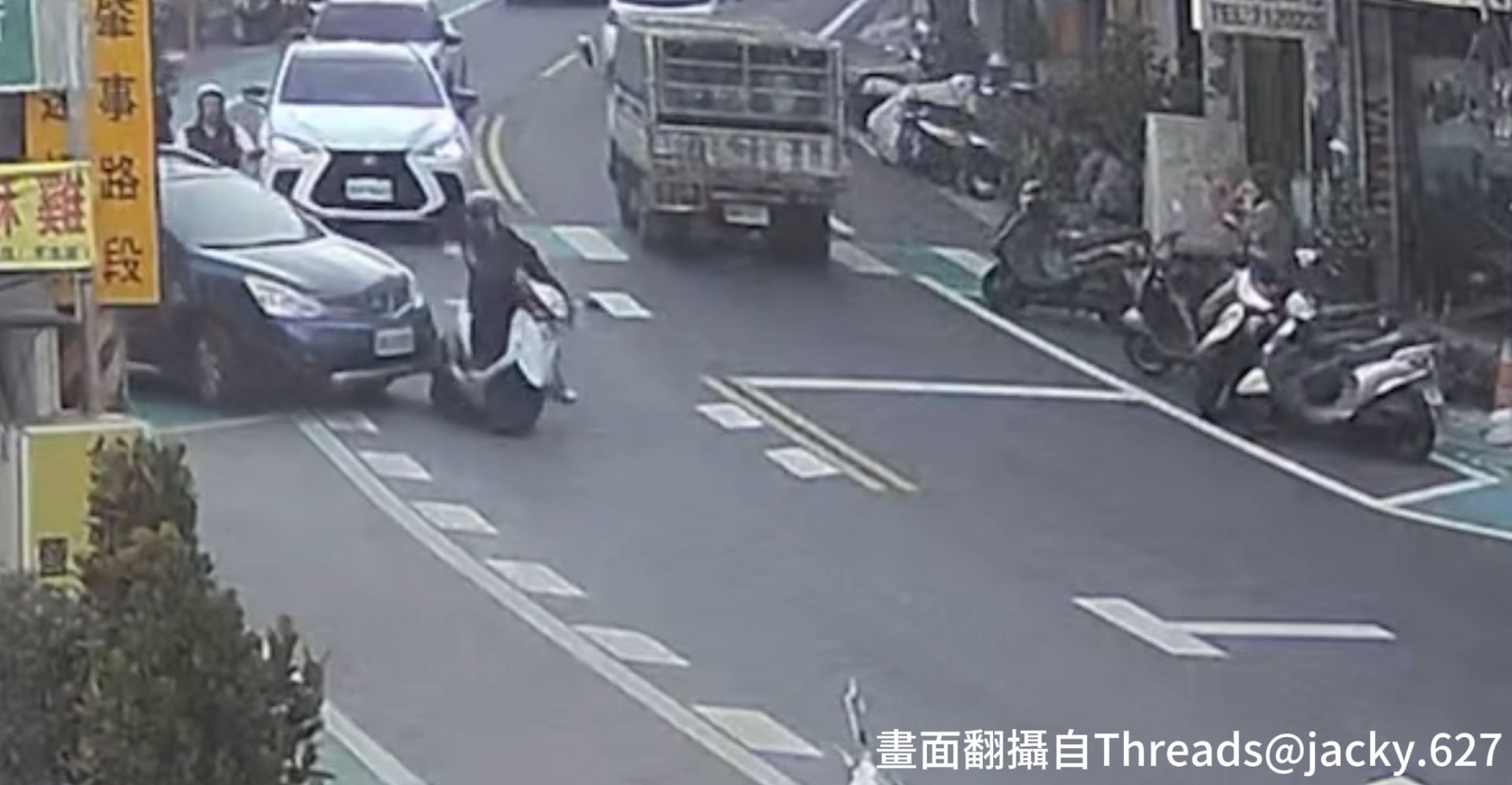 彰化市大埔路日前發生1起引發眾怒的交通事故。