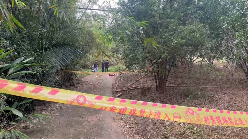 花蓮縣玉里鎮大禹里山區公墓,昨(31)日上午11時許驚傳駭人命案。