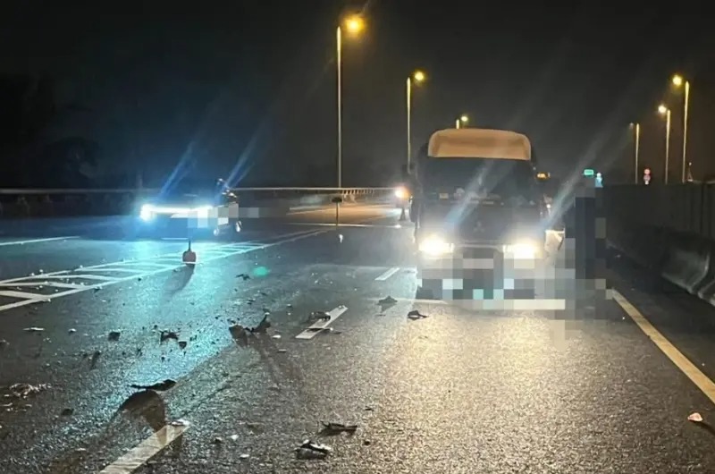 國道3號北上120公里苗栗竹南路段，昨（11）日晚間18時許發生1起奪命車禍。