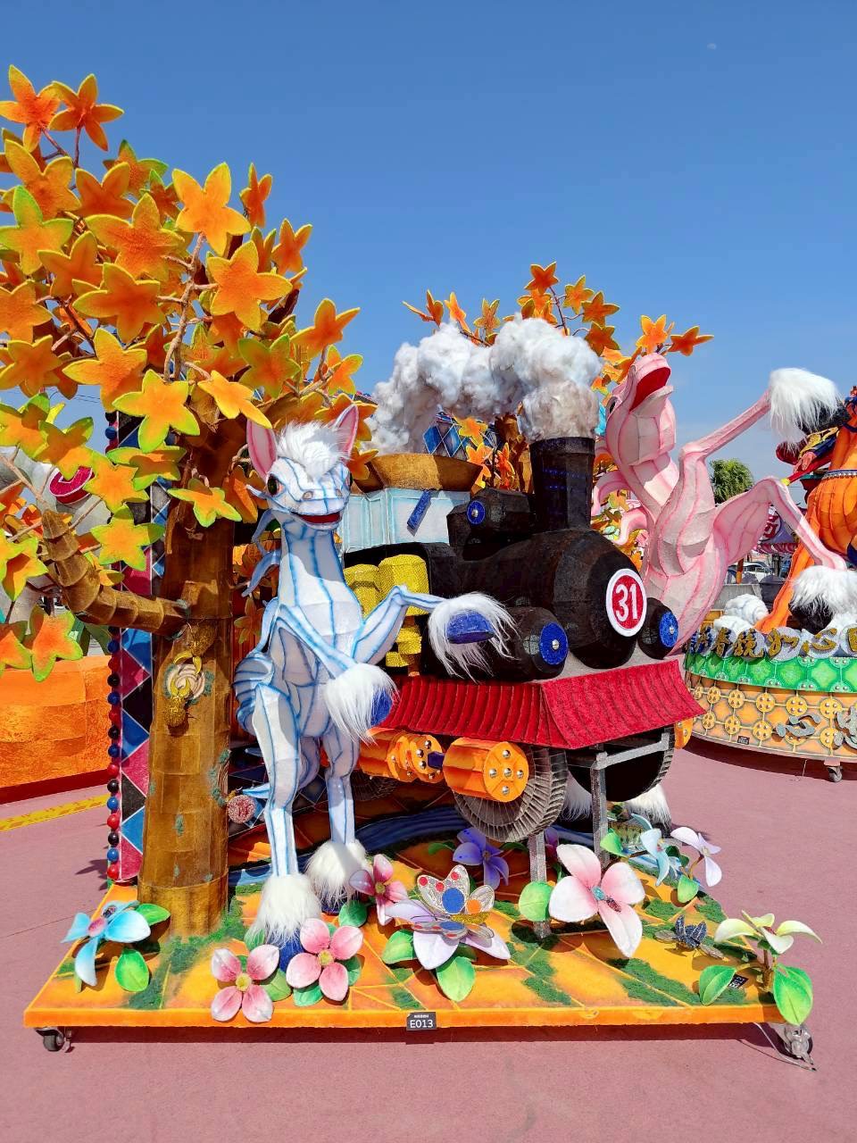 李宗瑞參與的另1作品「駿馬歡騰慶豐年」獲甲等。