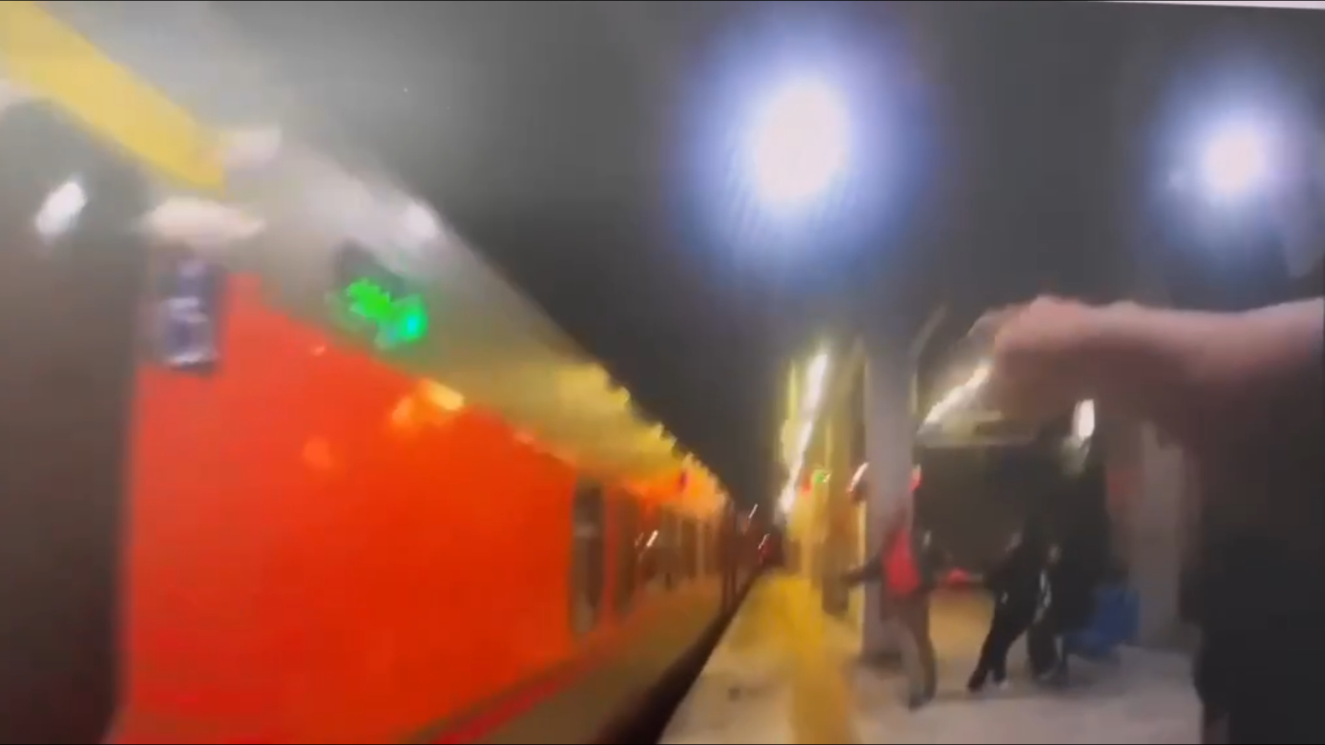 台鐵155次列車昨（22）日晚間傳出衝突。