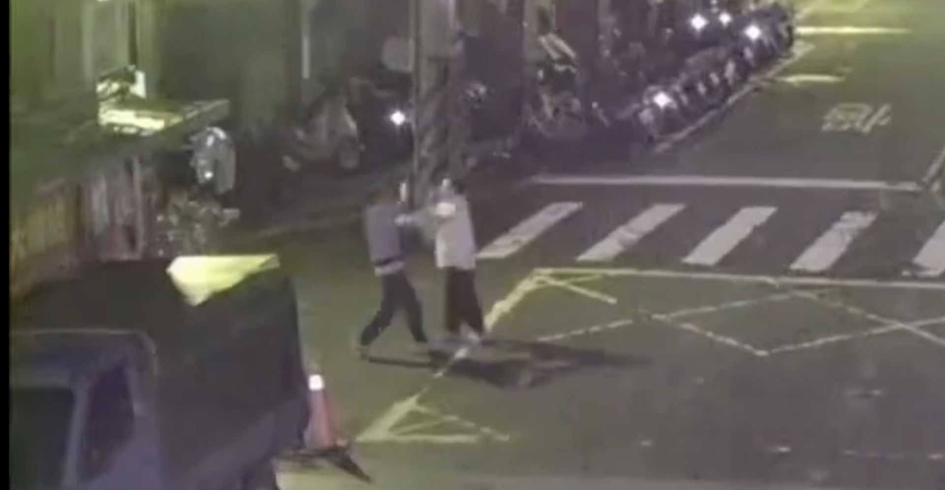 新北市中和區今(8)日凌晨0時許傳出街頭鬥毆事件。