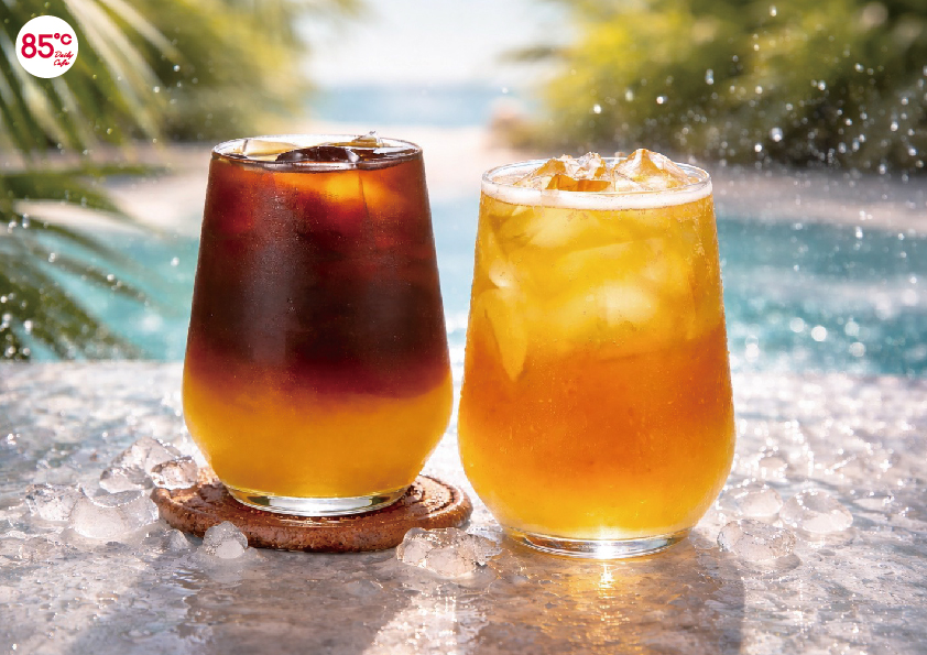 咖啡也能做公益！85℃推椪柑冰美式、椪柑翡翠吸攻夏季商機