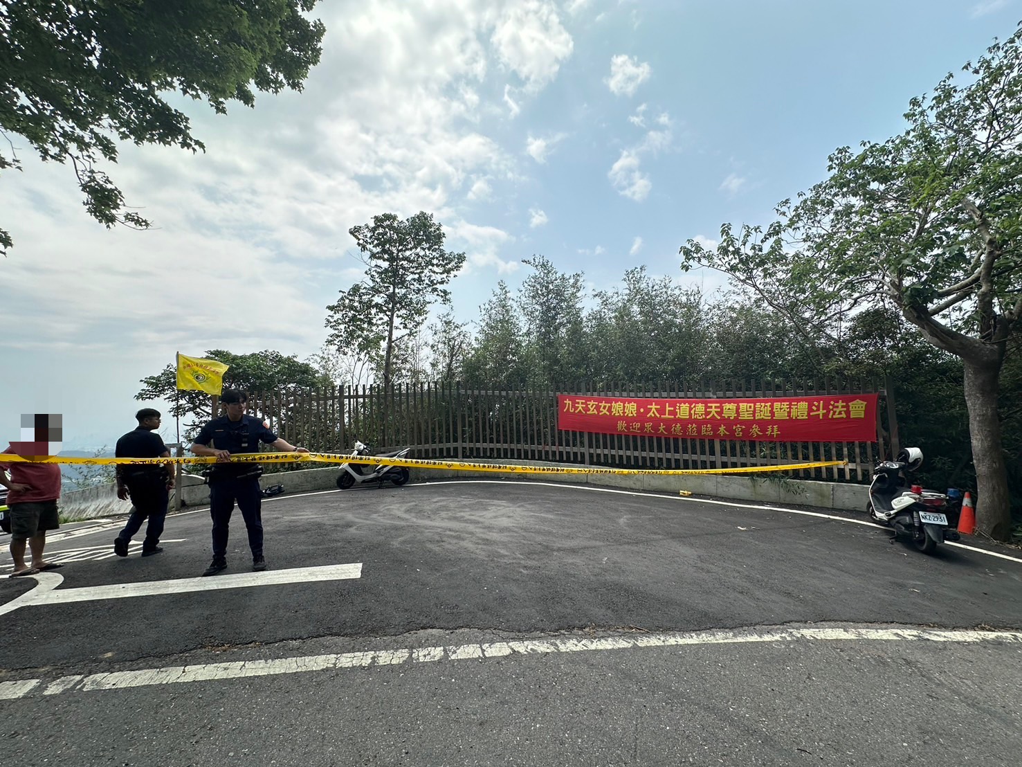 新北市五股區今（23）日上午驚傳離奇墜谷命案。