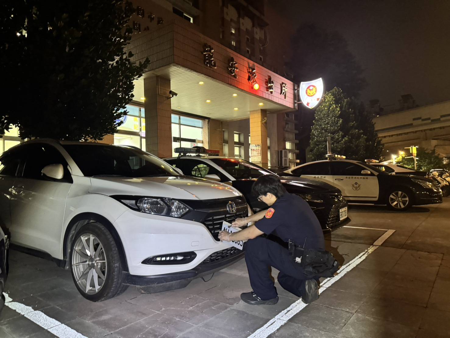 ▲桃園警方交通大執法。（翻攝畫面）