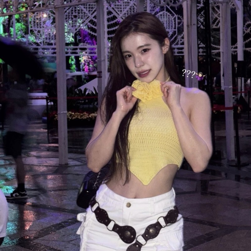 被林妍霏調侃「做作」，李多慧疑似無奈回應。（圖／翻攝IG）