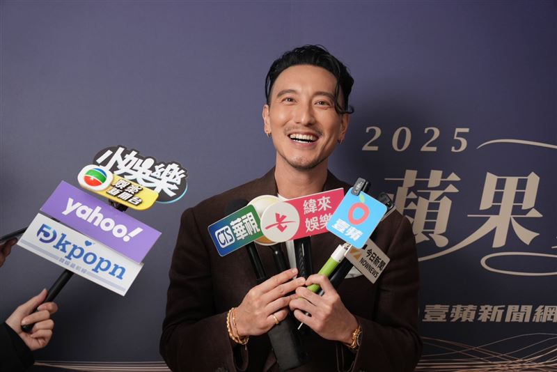 王陽明身體出狀況，一個月暴瘦10公斤。（圖／蘋果愛美獎提供）