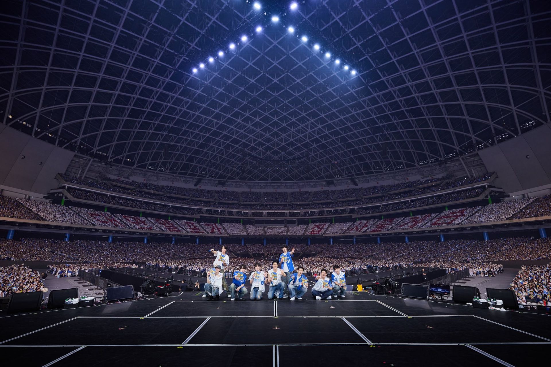 SUPER JUNIOR在台北大巨蛋連續舉辦3場演唱會。（圖／翻攝SUPER JUNIOR臉書）