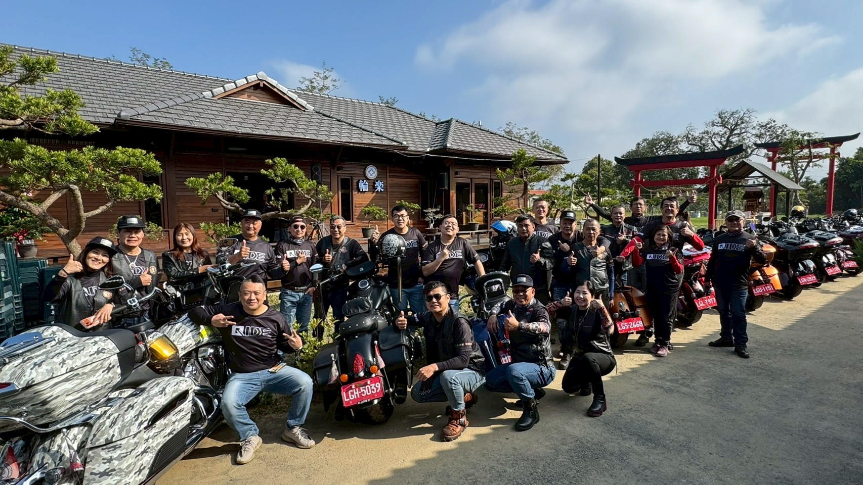 ▲日本「重機神社」首度海外落腳台南!玉井辦入魂儀式 市長到場見證…車隊嗨喊:以後會常來(圖/啟德重機 提供)