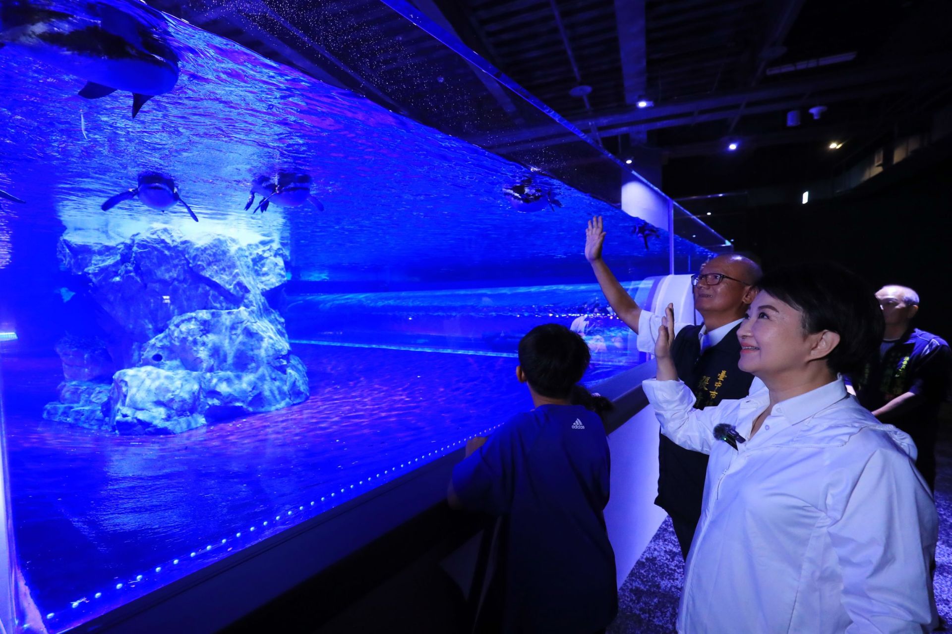 盧秀燕與張清照開箱全台最先進「台中海洋館」　14年打造8/21正式開幕