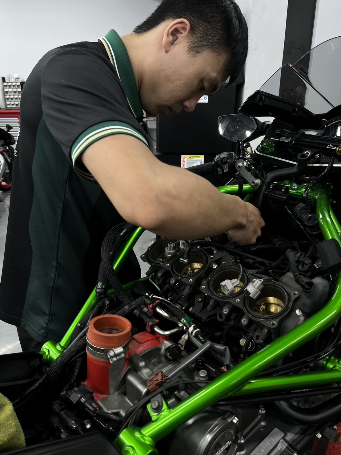 從日常保養做到高性能調校　啟德國際重機車業分享 Ninja H2 精緻保養流程