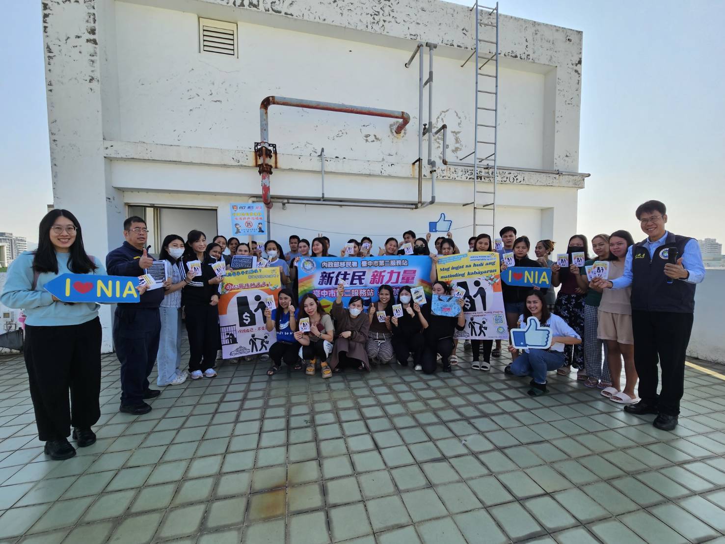 春節後詐騙升溫!移民署臺中二站聯手警方前進宿舍守護移工安全