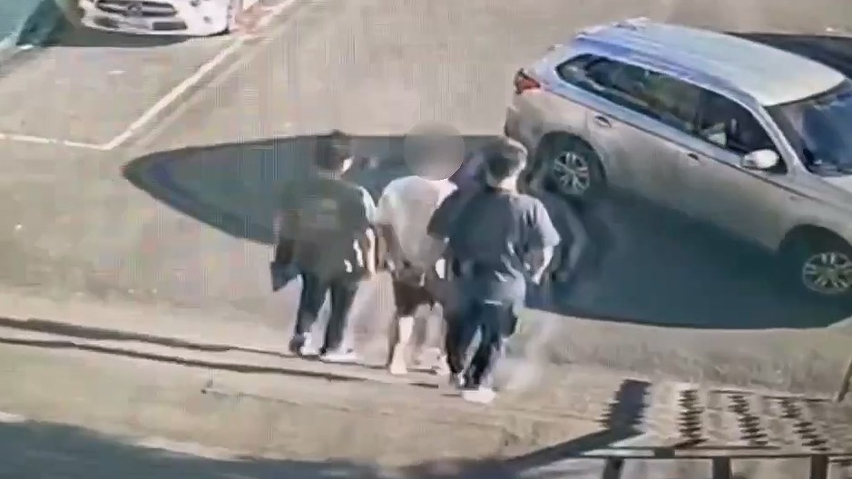 ▲新北恐怖情人遭警方送辦。（翻攝畫面）