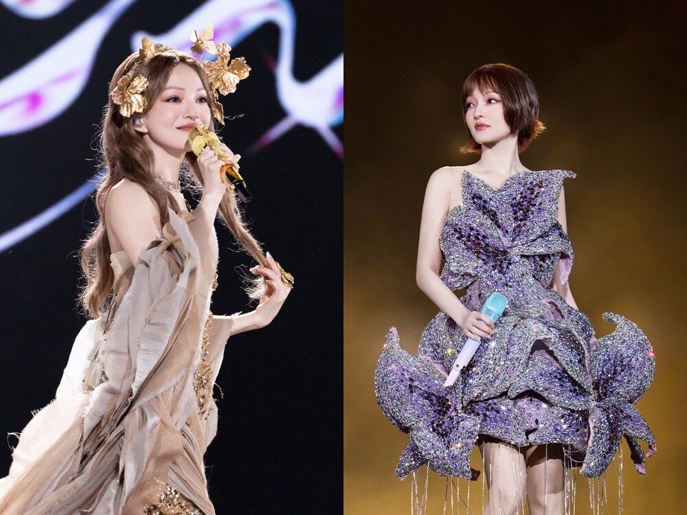 張韶涵造型師離職,網友酸現在的造型像「阿姨」。(圖/翻攝微博)