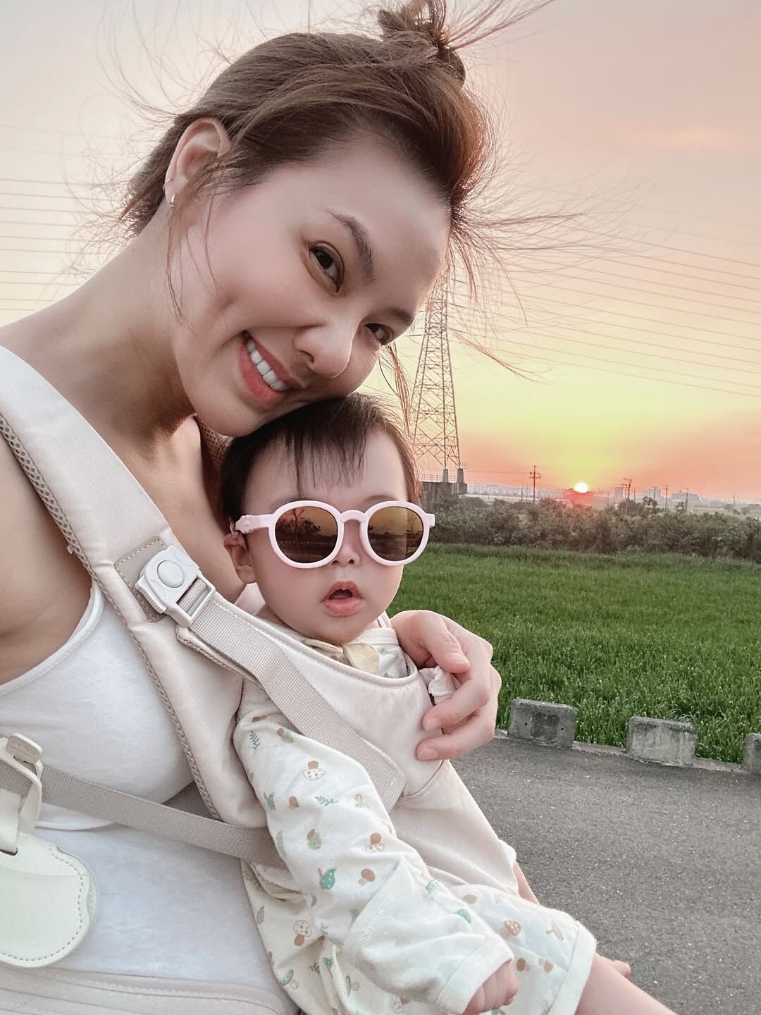 劉雨柔和胡凱翔育有一女，卻屢傳出婚姻不睦。（圖／翻攝劉雨柔IG）